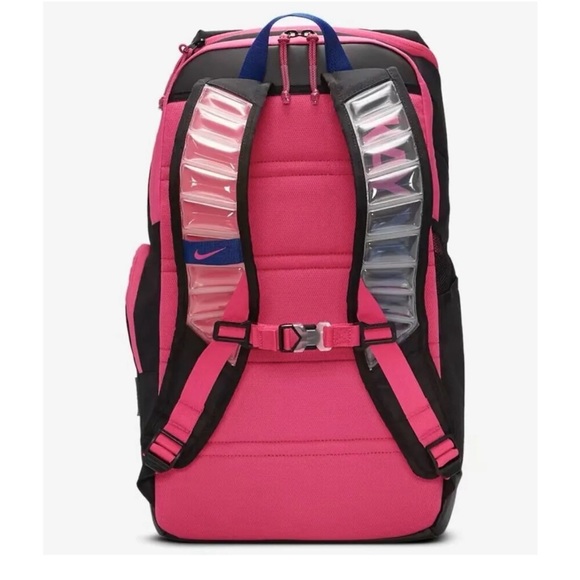 Nike Hoops Elite Backpack Kay Yow 2023 Black Fierce Pink 32L Basketball Bag RARE - Picture 5 of 11